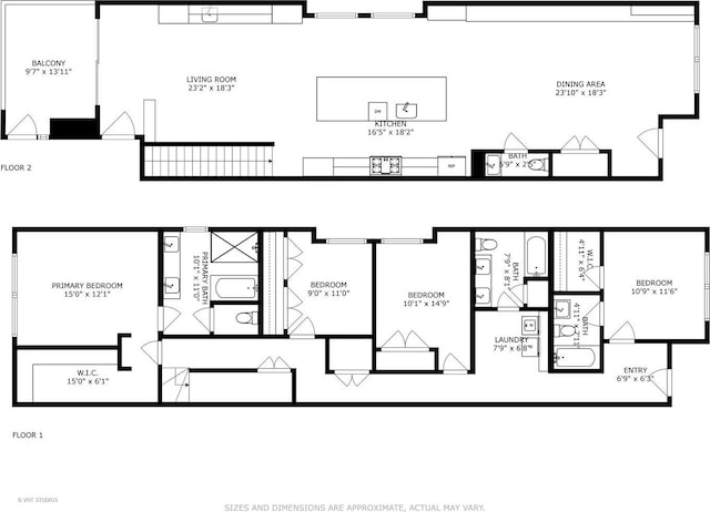 642 W Webster Ave Unit 1, Chicago, IL 60614 - view of home floor plan