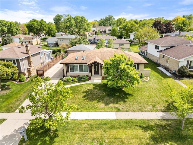 703 Berkshire Ln, Schaumburg, IL 60193 - aerial view of residential area