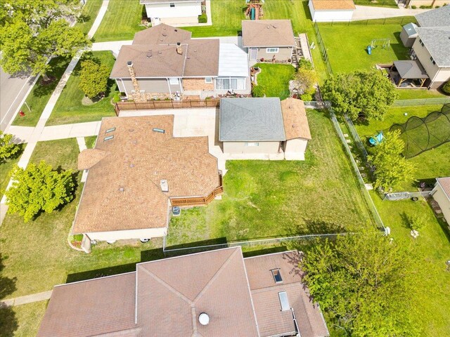 703 Berkshire Ln, Schaumburg, IL 60193 - aerial view of residential area