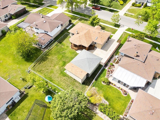703 Berkshire Ln, Schaumburg, IL 60193 - aerial perspective of suburban area