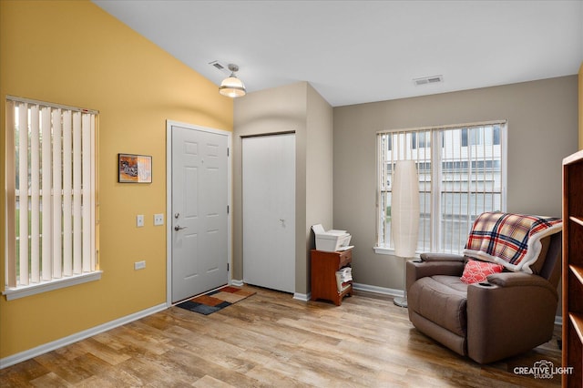 1840 Venson Ln Unit 1840, Joliet, IL 60435 - foyer entrance featuring wood finished floors and baseboards