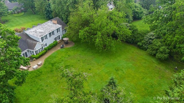3 Woodley Mnr, Winnetka, IL 60093 - view from above of property