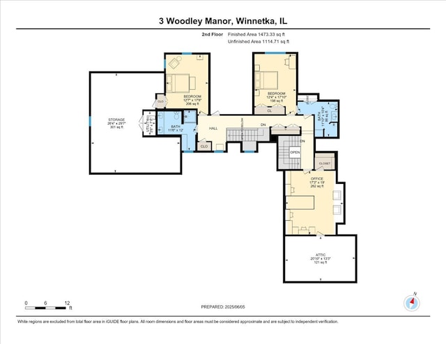 3 Woodley Mnr, Winnetka, IL 60093 - property floor plan