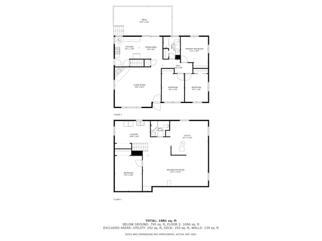 1410 Barnhart Ct, Zion, IL 60099 - home floor plan