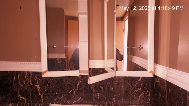3145 Bernice Rd Unit 4, Lansing, IL 60438 - miscellaneous room featuring a wainscoted wall