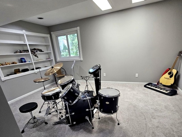 1602 Nightengale Cir, Lindenhurst, IL 60046 - recreation room featuring carpet flooring and baseboards