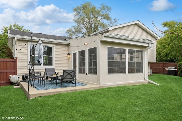 269 Cascade Dr, Crystal Lake, IL 60012 - back of property featuring a patio area