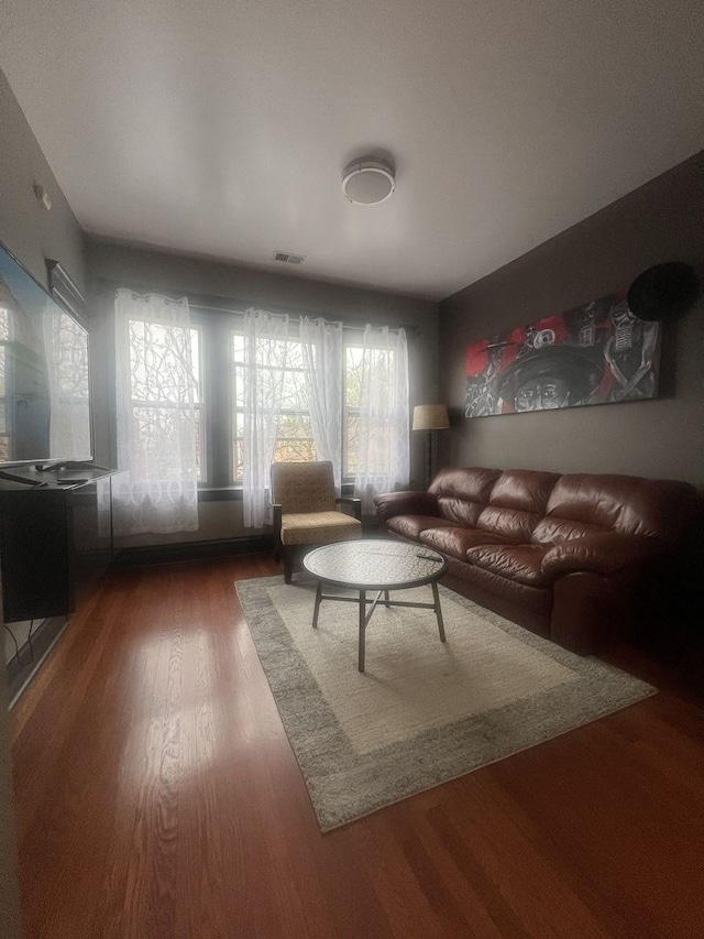 3945 W Augusta Blvd, Chicago, IL 60651 - living area with wood finished floors