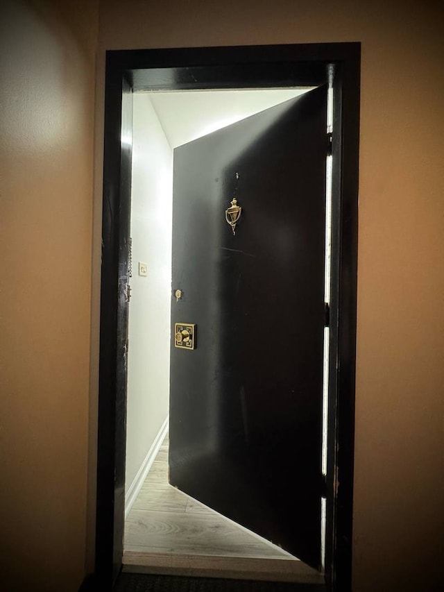 9720 S Pulaski Rd Unit 306, Oak Lawn, IL 60453 - detailed view of wood finished floors and baseboards