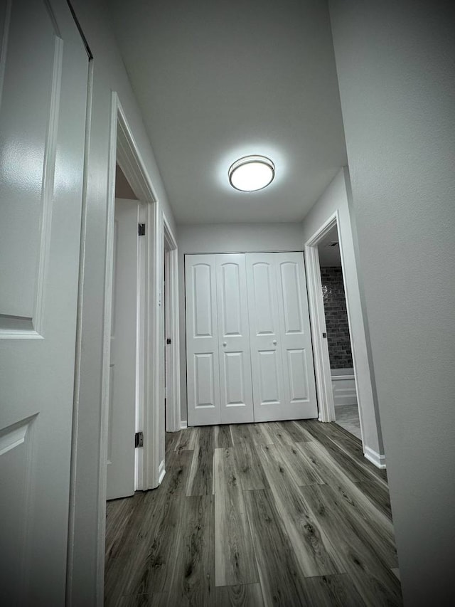 9720 S Pulaski Rd Unit 306, Oak Lawn, IL 60453 - corridor featuring wood finished floors