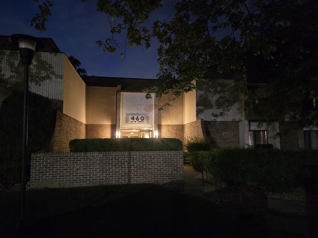 460 74th St Unit 102, Downers Grove, IL 60516 - view of front of home featuring brick siding