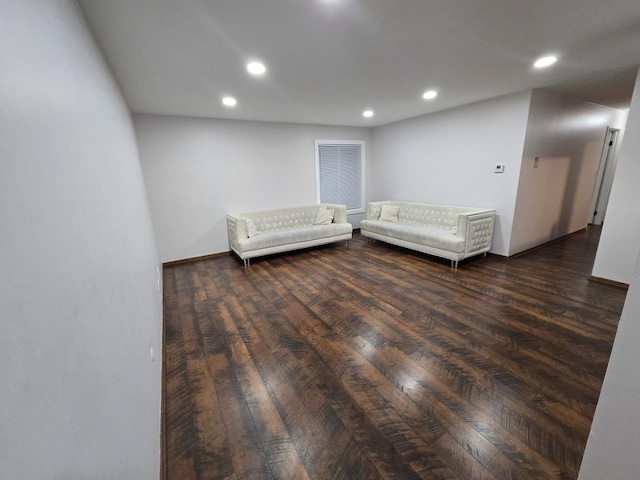 460 74th St Unit 102, Downers Grove, IL 60516 - living area with wood finished floors and recessed lighting