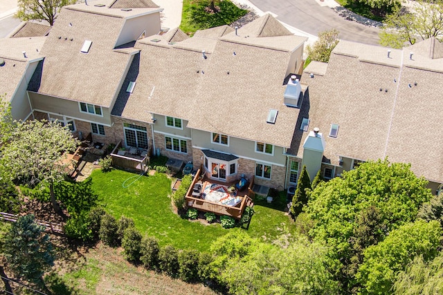 1607 Park Point, Ridge Point, Park Ridge, IL 60068 - aerial perspective of suburban area