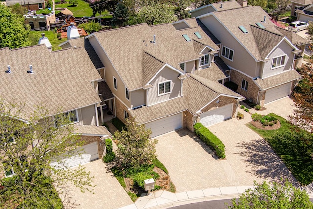 1607 Park Point, Ridge Point, Park Ridge, IL 60068 - view from above of property