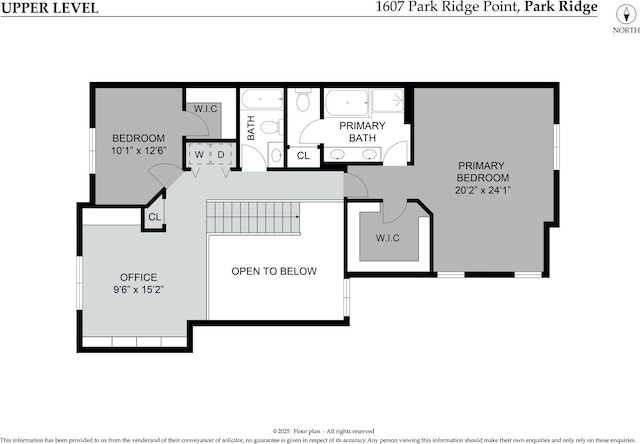 1607 Park Point, Ridge Point, Park Ridge, IL 60068 - property floor plan