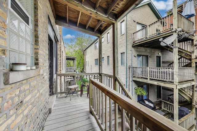 1954 W George St Unit 2, Chicago, IL 60657 - view of wooden terrace