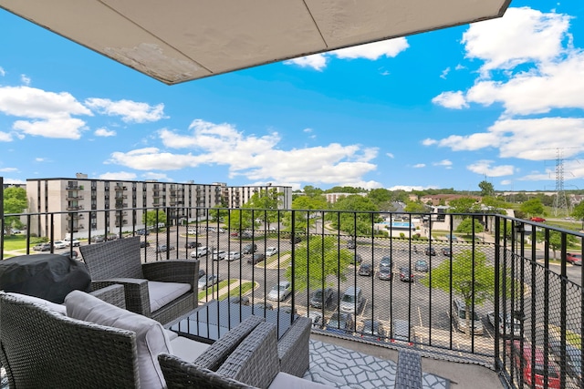 9737 N Fox Glen Dr Unit 5C, Niles, IL 60714 - view of balcony