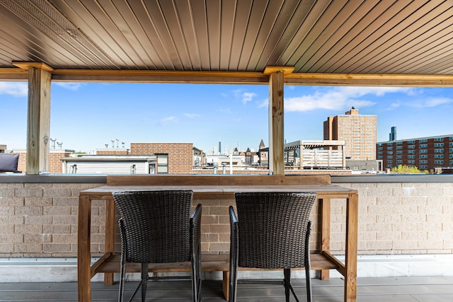 1513 W Walton St Unit 3, Chicago, IL 60642 - view of balcony