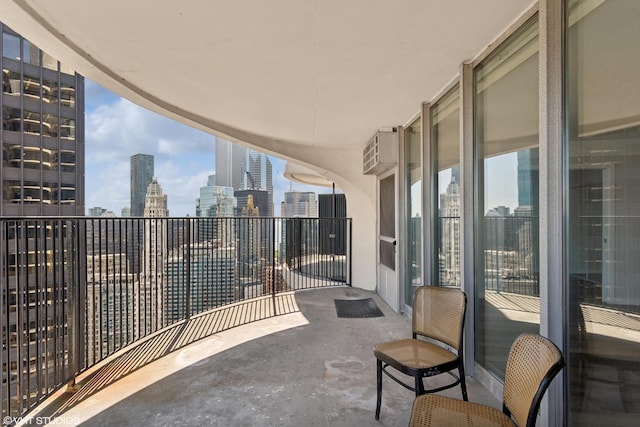 300 N State St Unit 4930, Chicago, IL 60654 - balcony featuring a skyline view