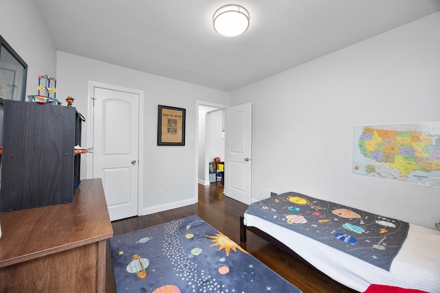 6309 W Devon Ave, Chicago, IL 60646 - bedroom featuring wood finished floors and baseboards