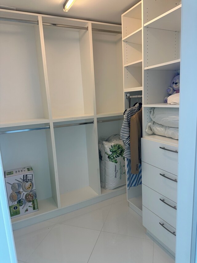 401 N Wabash Ave Unit 51C, Chicago, IL 60611 - spacious closet featuring light tile patterned flooring