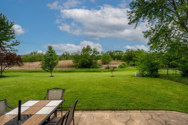 820 N Dexter Ln, Hoffman Estates, IL 60169 - view of yard with outdoor dining space and a patio area