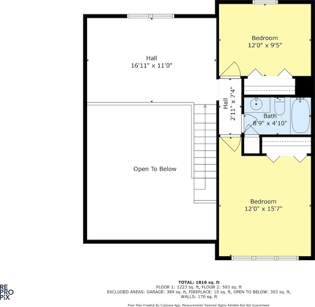 820 N Dexter Ln, Hoffman Estates, IL 60169 - room layout