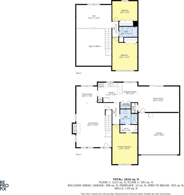 820 N Dexter Ln, Hoffman Estates, IL 60169 - home floor plan