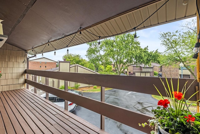 5 Cobblestone Ct Unit C, Palos Hills, IL 60465 - view of wooden deck