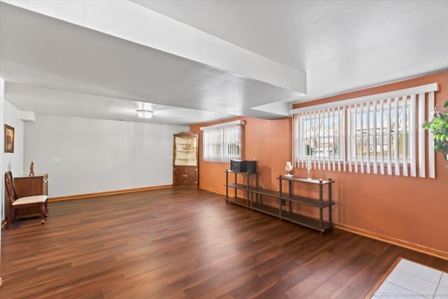15435 Orogrande Dr, Oak Forest, IL 60452 - unfurnished room with wood finished floors and baseboards