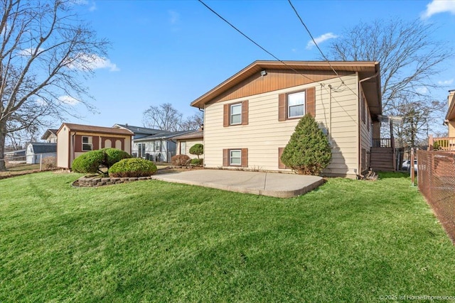 15435 Orogrande Dr, Oak Forest, IL 60452 - rear view of property featuring a patio