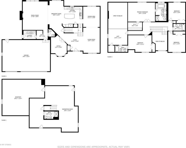 651 Clover Dr, Algonquin, IL 60102 - property floor plan