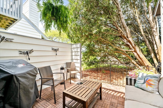 714 Shepard Ct, Gurnee, IL 60031 - view of patio featuring area for grilling and outdoor lounge area