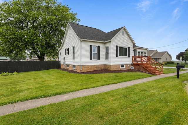 207 N E Ave, Ogden, IL 61859 - view of property exterior with a shingled roof