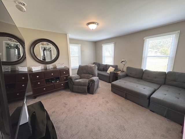 25 W Main St, Amboy, IL 61310 - living room with carpet