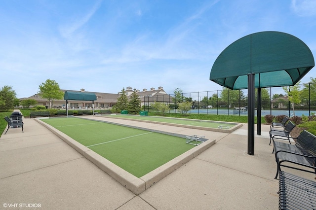 1736 Francis Dr, Pingree Grove, IL 60140 - surrounding community with a game area and a tennis court