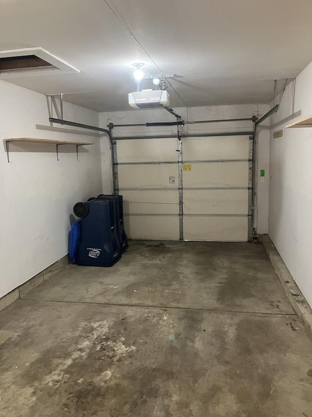 1926 Grove Ave, Schaumburg, IL 60193 - garage with a garage door opener