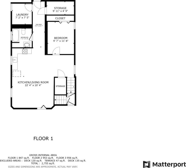 7801 S Honore St, Chicago, IL 60620 - home floor plan