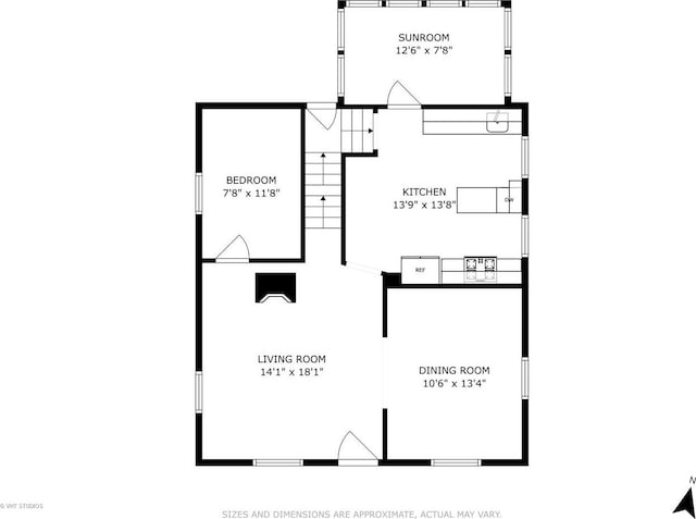 374 E Crystal Lake Ave, Crystal Lake, IL 60014 - property floor plan