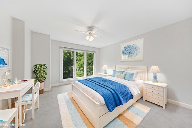 41W180 Highwood Ct, Elburn, IL 60119 - bedroom featuring baseboards and a ceiling fan
