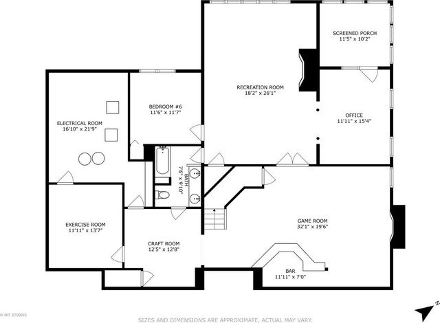 41W180 Highwood Ct, Elburn, IL 60119 - view of floor plan / room layout