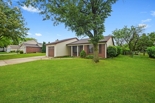 1026 Bothwell Ct, Bolingbrook, IL 60440 - view of front facade with driveway, a garage, and brick siding