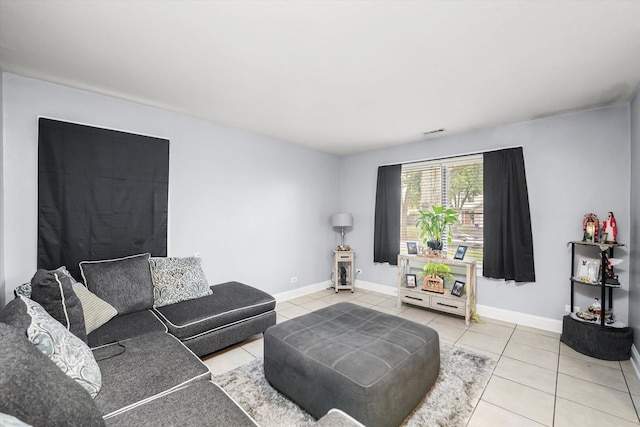 1026 Bothwell Ct, Bolingbrook, IL 60440 - living area featuring tile patterned floors and baseboards