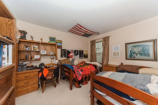 1431 Orleans Dr, Mundelein, IL 60060 - carpeted bedroom with an office area