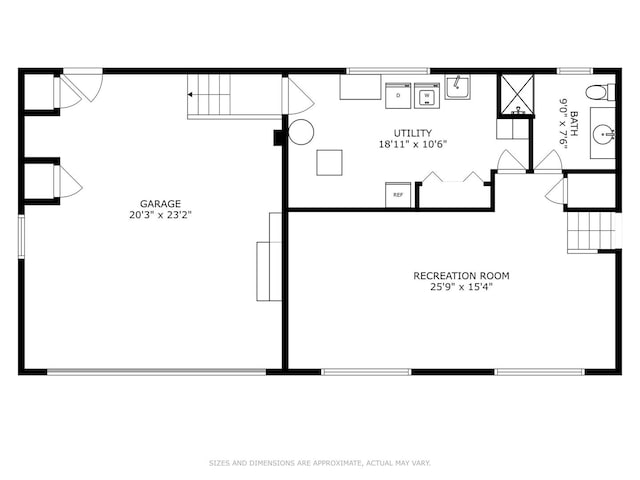 9047 Crawford Ave, Skokie, IL 60076 - floor plan / room layout