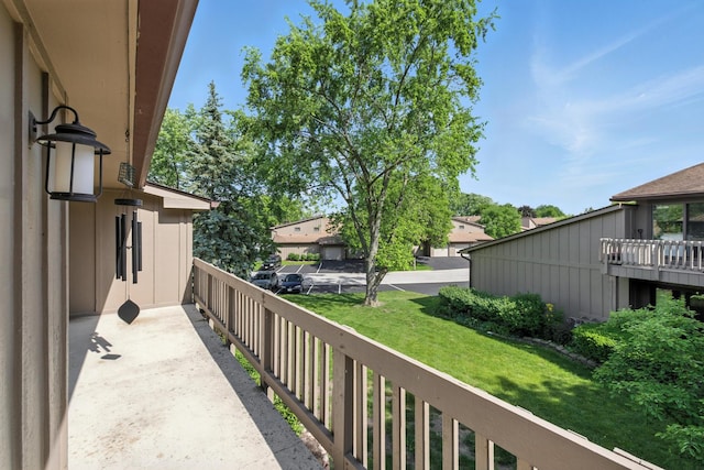 2S404 Emerald Green Dr Unit 44-H, Warrenville, IL 60555 - view of balcony