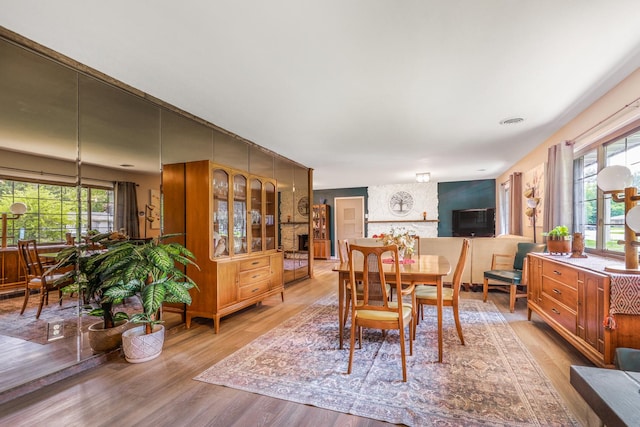 480 W Kennedy Rd, Braidwood, IL 60408 - dining area with plenty of natural light and light wood-style flooring