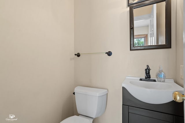 1245 W Lotus Ln, Kankakee, IL 60901 - half bathroom with toilet and vanity