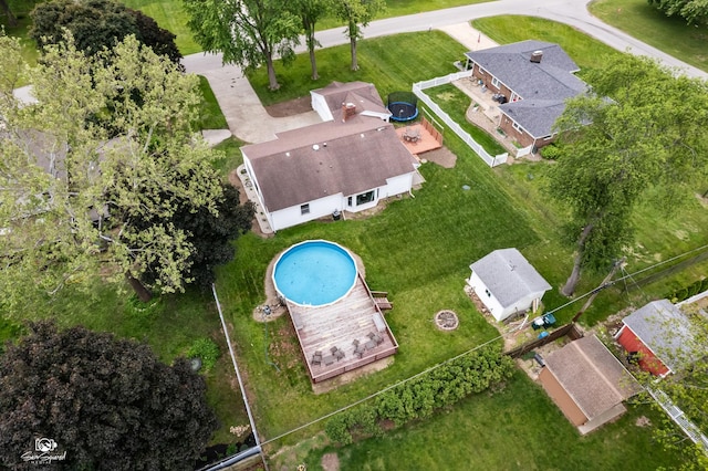 1245 W Lotus Ln, Kankakee, IL 60901 - view of property location featuring a pool area