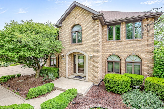 18633 Swan Dr, Mokena, IL 60448 - view of front facade featuring brick siding and a shingled roof